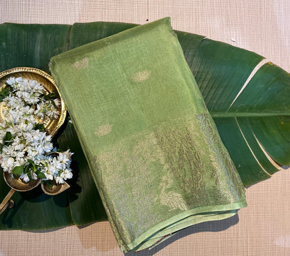 Lightweight Pastel Motif Silk saree