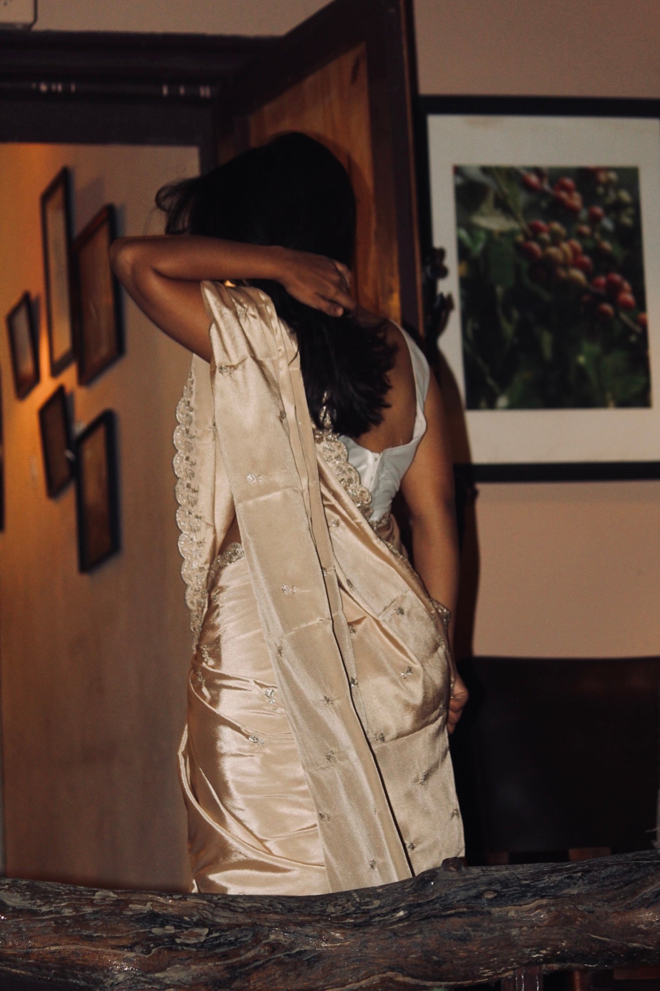 Pastel Chiffon Saree